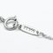 TIFFANY Horseshoe Diamond Necklace Platinum 950 Diamond Men,Women Fashion Pendant Necklace [Silver] 8