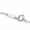 TIFFANY Horseshoe Diamond Halskette Platin 950 Diamond Herren,Damen Mode Anhänger Halskette [Silber] 7