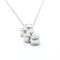 Collar de burbuja TIFFANY con diamantes de platino 950 para hombre, collar con colgante de moda para mujer [Silver], Imagen 5
