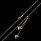 TIFFANY & Co. K18 18k gold full heart necklace approx. 40cm 2