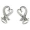 Tiffany Loving Heart Paloma Picasso K18Wg White Gold Earrings, Set of 2 3