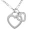 Sentimental Double Heart Necklace in Diamond from Tiffany & Co. 1