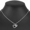 Sentimental Double Heart Necklace in Diamond from Tiffany & Co. 2