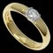 Anillo de diamantes TIFFANY 1P K18 Yellow Gold / PT950 Women's & Co., Imagen 1