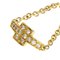 Anillo de diamantes con cadena TIFFANY T K18 Yellow Gold Women's & Co., Imagen 5
