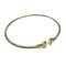 TIFFANY&Co. T Wire Narrow Armband K18YG 6.0g Gelbgold Armreif Accessoire Damen 2