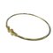TIFFANY&Co. T Wire Narrow Bracelet K18YG 6.0g Yellow Gold Bangle Accessory Ladies 3