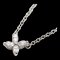 TIFFANY&Co. Pt950 Platinum Victoria Necklace Diamond 2.3g 41cm Ladies 1
