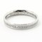 TIFFANY Metro Ring Full Eternity Diamond K18WG #9 No. 9 White Gold Women's & Co. A1385 5