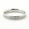 TIFFANY Metro Ring Full Eternity Diamond K18WG #9 No. 9 White Gold Women's & Co. A1385 4