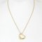 TIFFANY&Co. Elsa Peretti Open Heart Necklace 15g K18 4