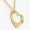 TIFFANY&Co. Elsa Peretti Open Heart Necklace 15g K18 6