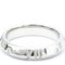 TIFFANY Atlas X Closed Narrow Ring White Gold [18K] Fashion Diamond Band Ring Silver 7