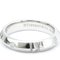 TIFFANY Atlas X Closed Narrow Ring White Gold [18K] Fashion Diamond Band Ring Silver, Image 6