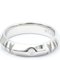 TIFFANY Atlas X Geschlossener schmaler Ring Weißgold [18K] Fashion Diamond Band Ring Silber 6