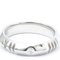 TIFFANY Atlas X Geschlossener schmaler Ring Weißgold [18K] Fashion Diamond Band Ring Silber 7