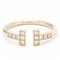 T Wire Ring in Pink Gold from Tiffany & Co., Image 1