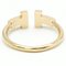 T Wire Ring in Pink Gold from Tiffany & Co. 3