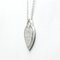TIFFANY Return To White Gold [18K] Diamond Men,Women Fashion Pendant Necklace [Silver] 3