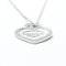 TIFFANY Return To White Gold [18K] Diamond Men,Women Fashion Pendant Necklace [Silver] 5