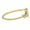 TIFFANY T Wire Ring Yellow Gold [18K] Fashion Diamond Band Ring Gold 5