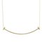 T Smile Necklace in Gold from Tiffany & Co. 3