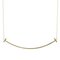 T Smile Necklace in Gold from Tiffany & Co. 1