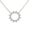 Offene Kreis Diamant Halskette von Tiffany & Co. 1