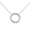 Open Circle Diamond Necklace from Tiffany & Co. 3