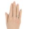 Weißgoldener T One Ring mit schmalem Diamanten von Tiffany & Co. 7