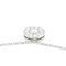 TIFFANYPolished Circlet Diamond Necklace Platinum Pendant BF558719 7