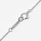 TIFFANY&Co. Enchanted Heart Key Necklace 5.4g K18 EG White Gold Diamond 6
