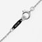 TIFFANY&Co. Enchanted Heart Key Necklace 5.4g K18 EG White Gold Diamond 5