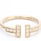 T Wire Ring in Pink Gold from Tiffany & Co. 5