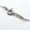 TIFFANY Small Cross Necklace Platinum Diamond Men,Women Fashion Pendant Necklace [Silver] 8
