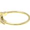 TIFFANY T Wire Ring Gelbgold [18K] Fashion Diamond Band Ring Gold 6