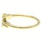 TIFFANY T Wire Ring Yellow Gold [18K] Fashion Diamond Band Ring Gold, Image 2
