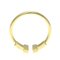 Anello TIFFANY con filo a T in oro giallo [18K] Anello in oro con diamanti alla moda, Immagine 9