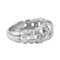 TIFFANY Woven K18WG White Gold Ring 4