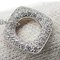 TIFFANY & Co. Collar Mujer 750WG Diamante Cuadrado Círculo Oro blanco, Imagen 9