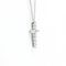 Kleine Kreuz Halskette aus Platin von Tiffany & Co. 3