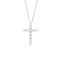Kleine Kreuz Halskette aus Platin von Tiffany & Co. 1