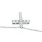 Small Cross Necklace in Platinum from Tiffany & Co. 6