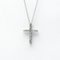 Kleine Kreuz Halskette aus Platin von Tiffany & Co. 5
