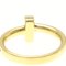 TIFFANY T One Ring Yellow Gold [18K] Fashion Diamond Band Ring 8