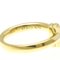 TIFFANY T One Ring Yellow Gold [18K] Fashion Diamond Band Ring 9