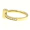 TIFFANY T One Ring Yellow Gold [18K] Fashion Diamond Band Ring 3