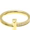 TIFFANY T One Ring Yellow Gold [18K] Fashion Diamond Band Ring 6