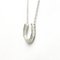 Horseshoe Necklace in Platinum from Tiffany & Co. 2