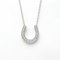 Horseshoe Necklace in Platinum from Tiffany & Co. 1